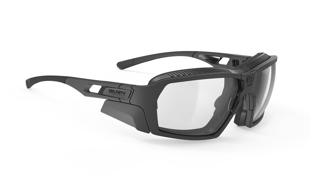 Occhiali da sole Rudy Project Agent Q Stealth * SP707306-SH00 colore black matte-gloss/grey shiny lenti impactx™ photochromic 2 black