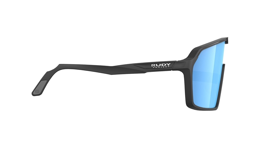Occhiali da sole Rudy Project Spinshield SP723906-0002 colore black matte lenti multilaser blue