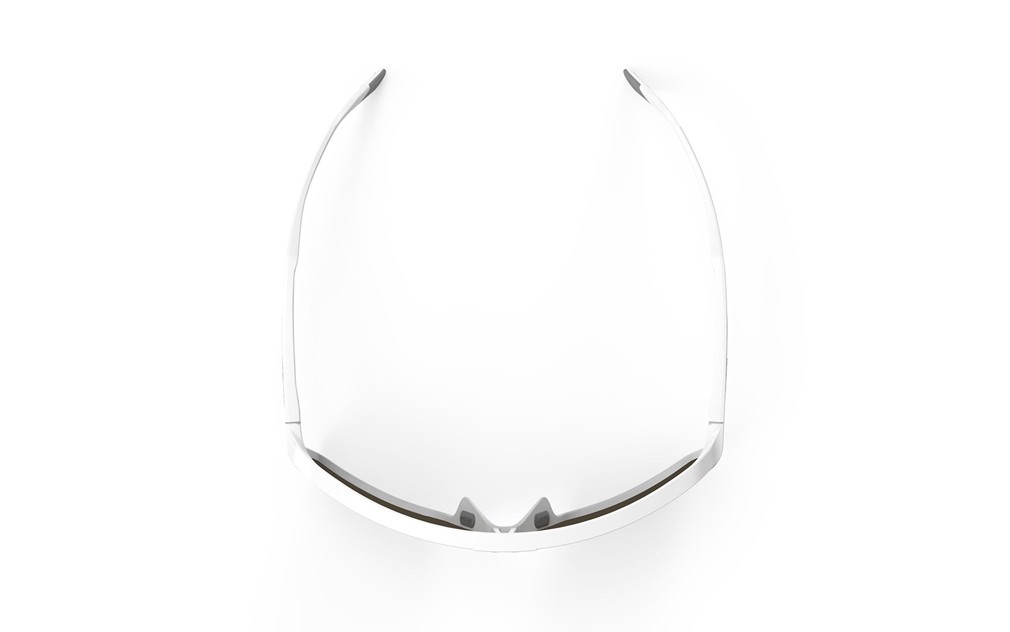 Occhiali da sole Rudy Project Spinshield SP725758-0000 colore white matte lenti multilaser gold