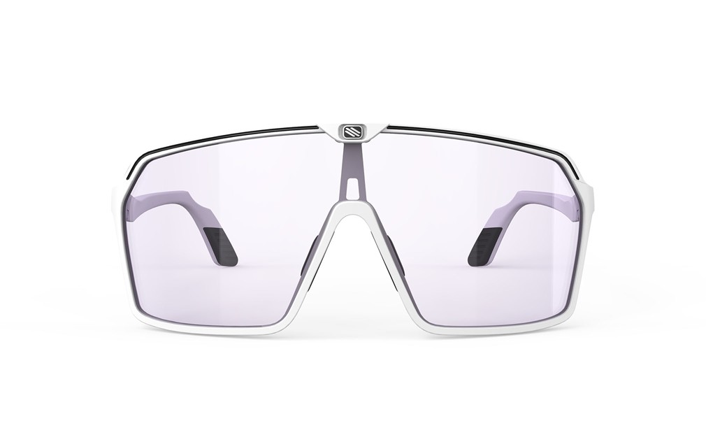 Occhiali da sole Rudy Project Spinshield SP727558-0005 colore white matte  lenti  laser purple