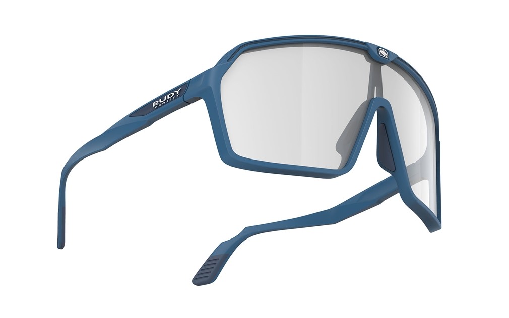 Occhiali da sole Rudy Project Spinshield SP727849-0000 colore pacific blue lenti laser black