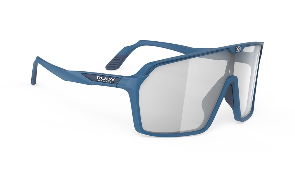 Occhiali da sole Rudy Project Spinshield SP727849-0000 colore pacific blue lenti laser black