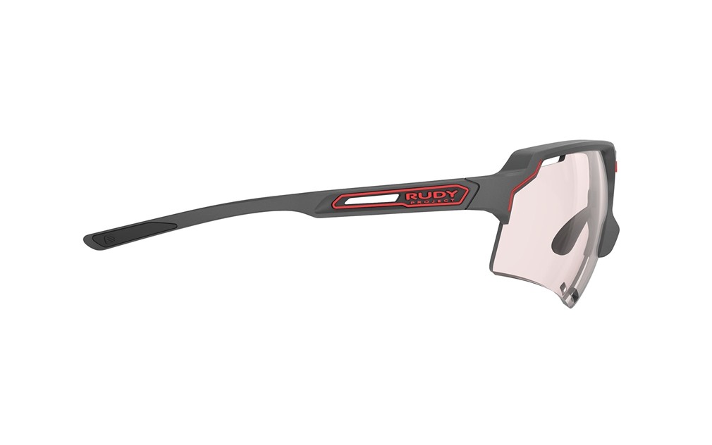 Occhiali da sole Rudy Project Deltabeat SP747438-0000 colore carchoal matte lenti impactx™ photoc. 2 red