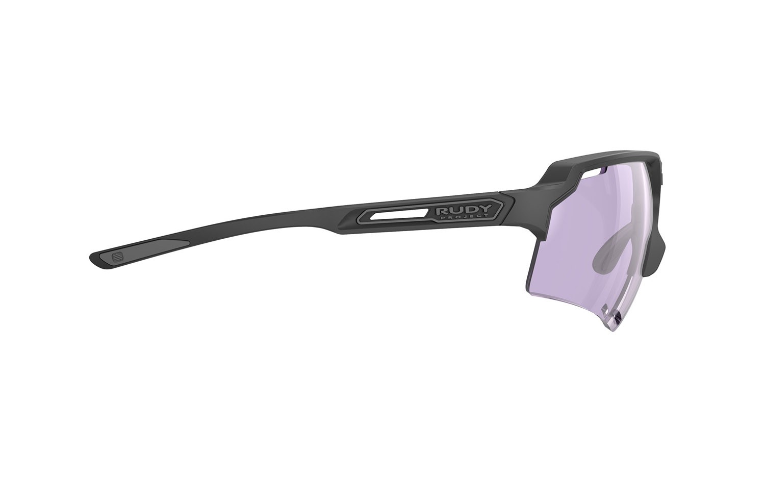 Occhiali da sole Rudy Project Deltabeat SP747506-0001 colore black matte lenti impactx photochromic 2 laser purple