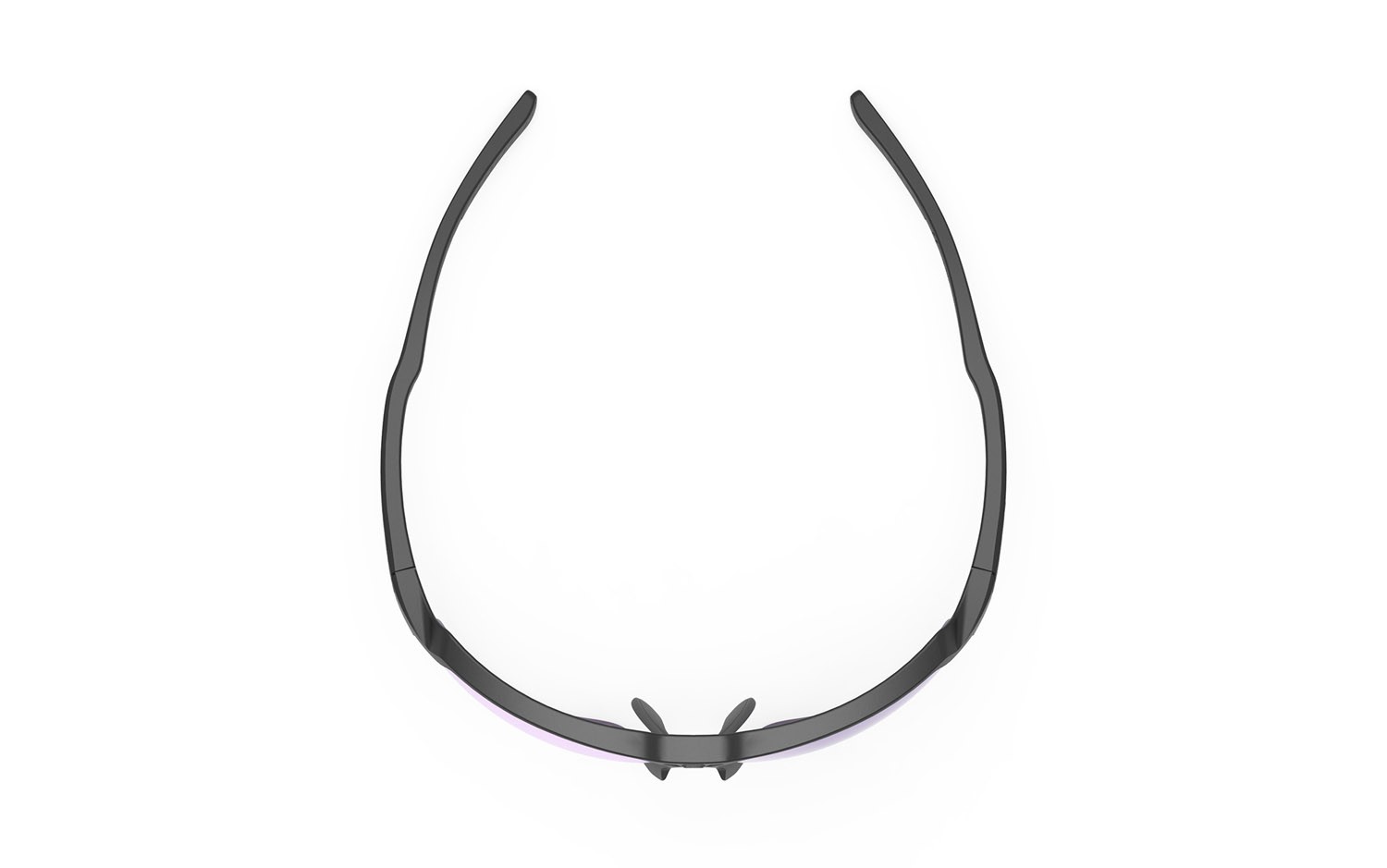 Occhiali da sole Rudy Project Deltabeat SP747506-0001 colore black matte lenti impactx photochromic 2 laser purple