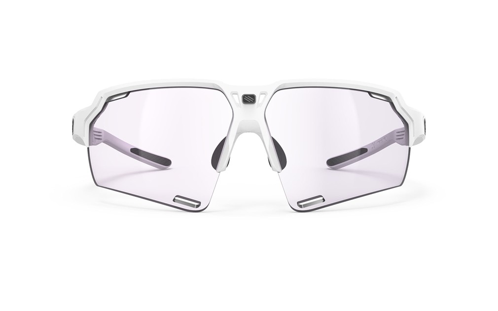 Occhiali da sole Rudy Project Deltabeat SP747569-0000 colore white gloss lenti impactx™ photochromic 2laser purple