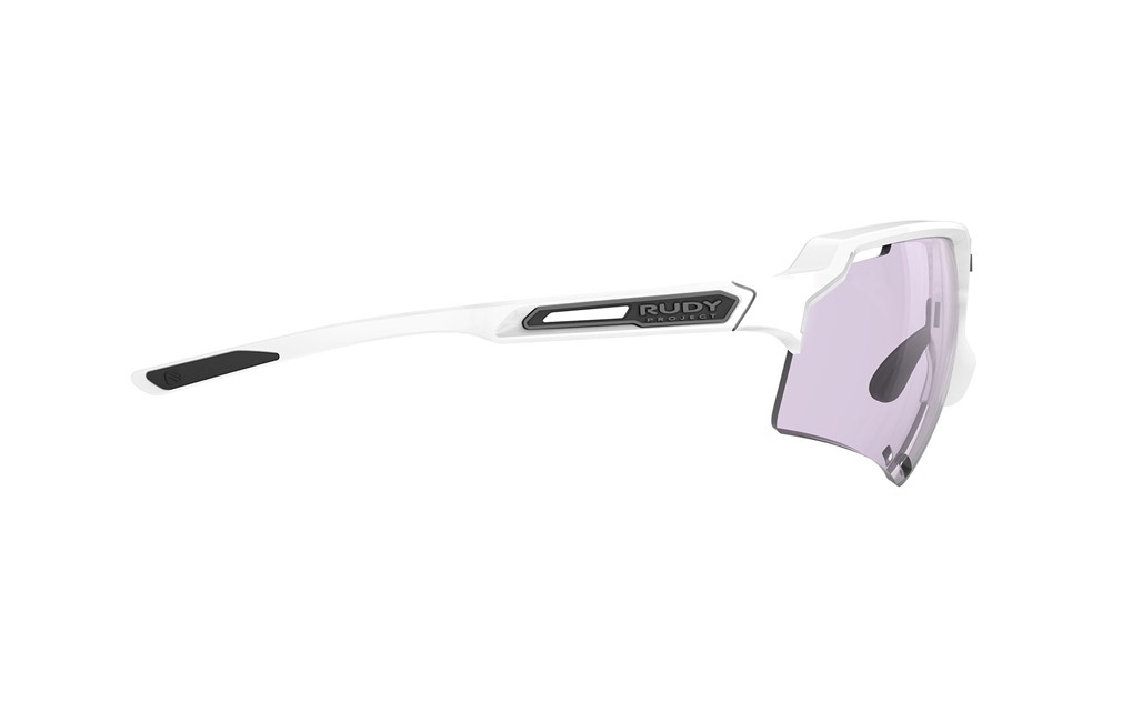 Occhiali da sole Rudy Project Deltabeat SP747569-0000 colore white gloss lenti impactx™ photochromic 2laser purple