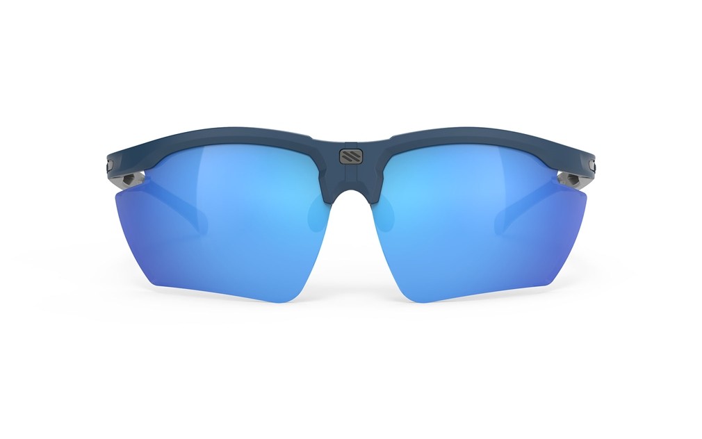 Occhiali da sole Rudy Project Magnus SP753947-0000 colore blue navy matte lenti multilaser blue