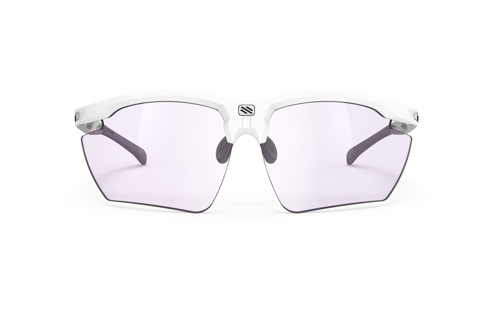 Occhiali da sole Rudy Project Magnus Golf SP757569-0000 colore white gloss lenti impactx™ photochromic 2ls purple