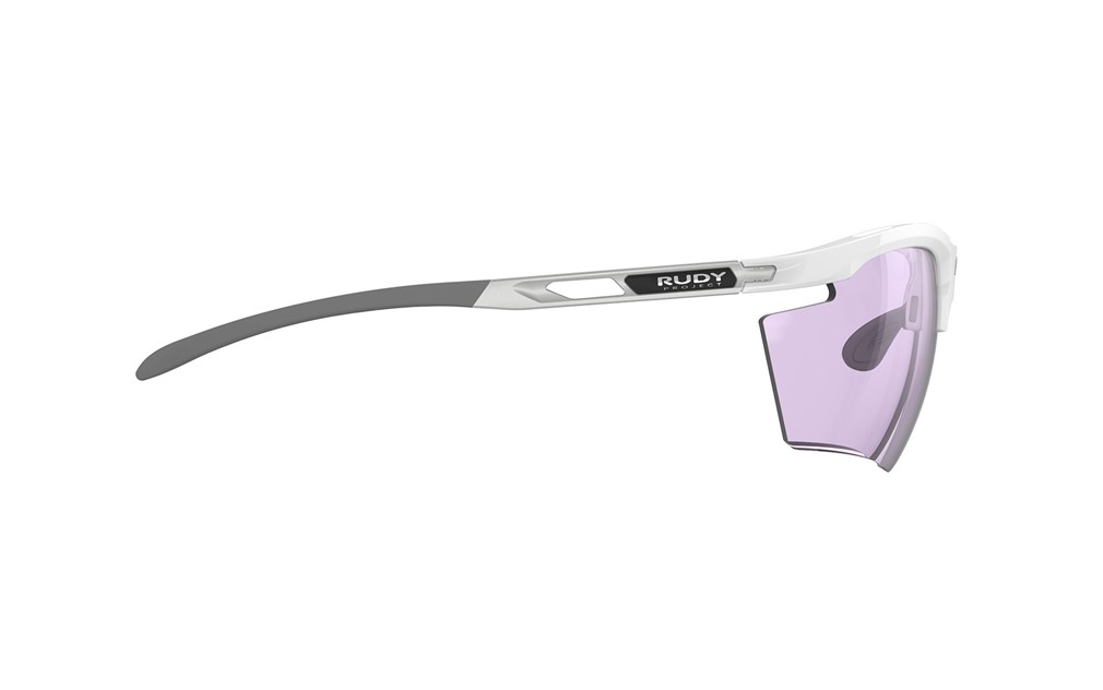 Occhiali da sole Rudy Project Magnus Golf SP757569-0000 colore white gloss lenti impactx™ photochromic 2ls purple
