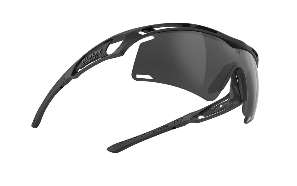 Occhiali da sole Rudy Project Tralyx + SP761006-0001 colore black matte lenti smoke black