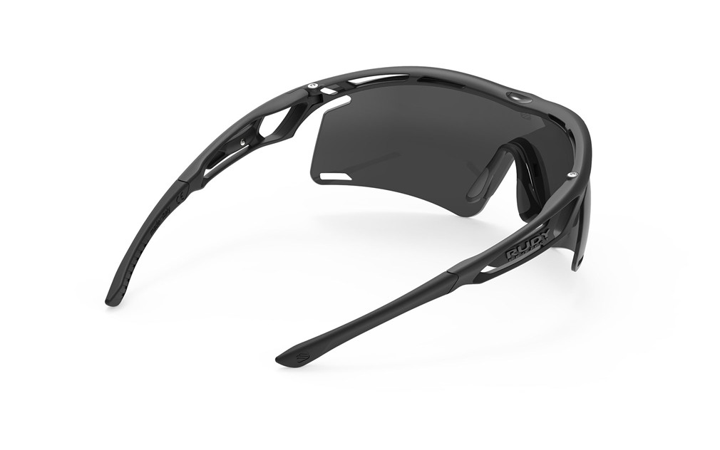 Occhiali da sole Rudy Project Tralyx + SP761006-0001 colore black matte lenti smoke black