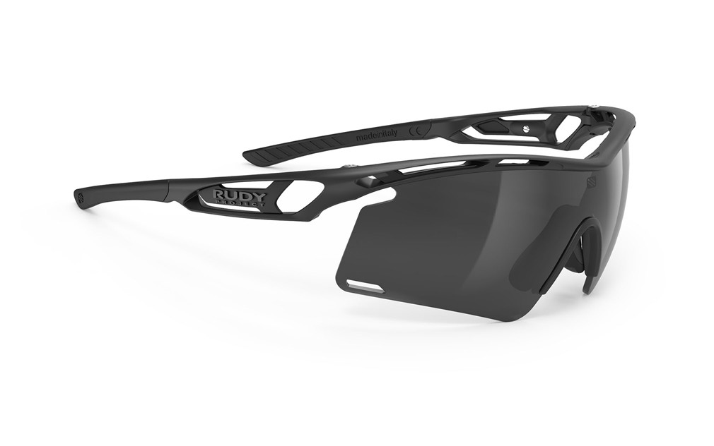 Occhiali da sole Rudy Project Tralyx + SP761006-0001 colore black matte lenti smoke black