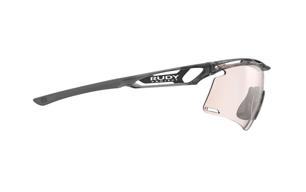 Sonnenbrillen Rudy Project Tralyx + SP767757-0000 farbe crystal ash gläser impactx™ photoc. 2ls brown