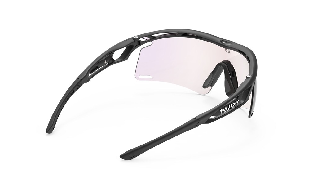 Sonnenbrillen Rudy Project Tralyx + Running/shooting/snow SP768906-0000 farbe black matte gläser impactx™ photoc. 2ls red