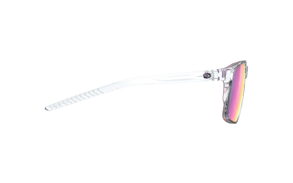 Occhiali da sole Rudy Project Overlap SP775296-0000 colore crystal gloss lenti multilaser sunset