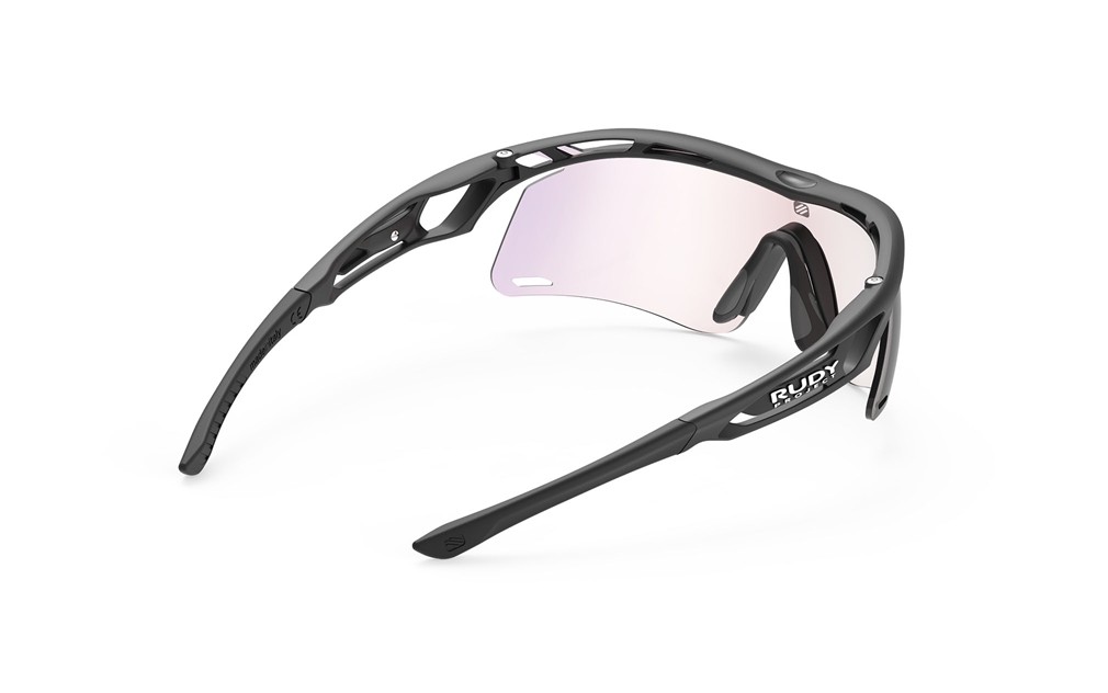 Sonnenbrillen Rudy Project Tralyx Slim + Running SP788906-0000 farbe black matte gläser impactx™ photoc. 2ls red
