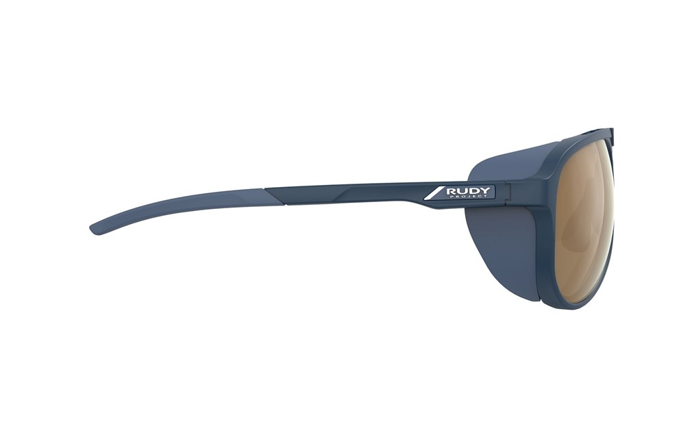 Occhiali da sole Rudy Project Stardash SP817247-0000 colore blue navy matte lenti impactx® photochromic 2 laser crimson