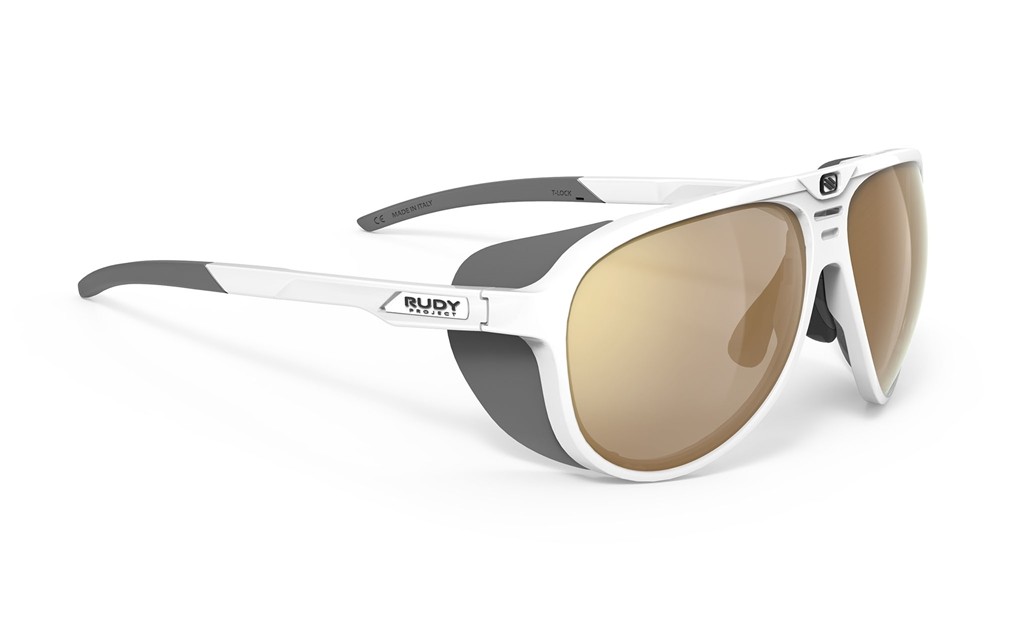 Sonnenbrillen Rudy Project Stardash SP817269-0000 farbe white gloss gläser impactx® photochromic 2 laser crimson