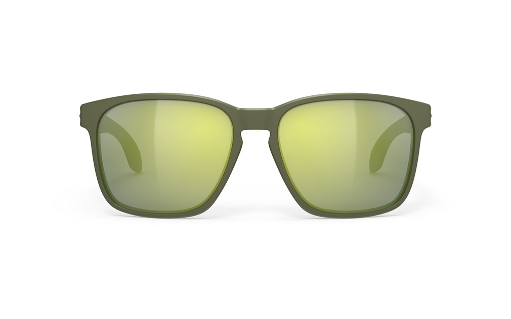 Sunglasses Rudy Project Lightflow A SP823213-0000 color olive matte lenses laser green