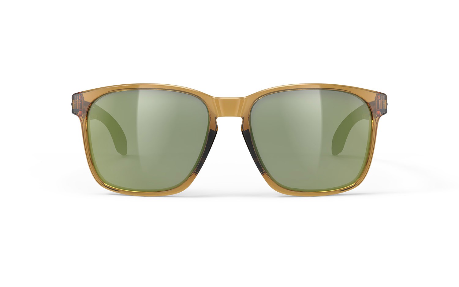 Occhiali da sole Rudy Project Lightflow A SP823283-0000 colore crystal butterscotch gloss lenti laser green