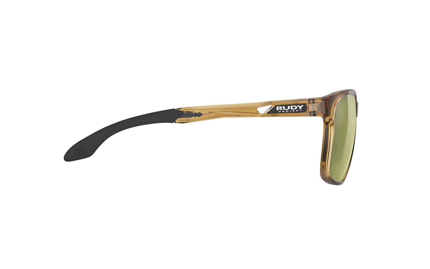 Occhiali da sole Rudy Project Lightflow A SP823283-0000 colore crystal butterscotch gloss lenti laser green
