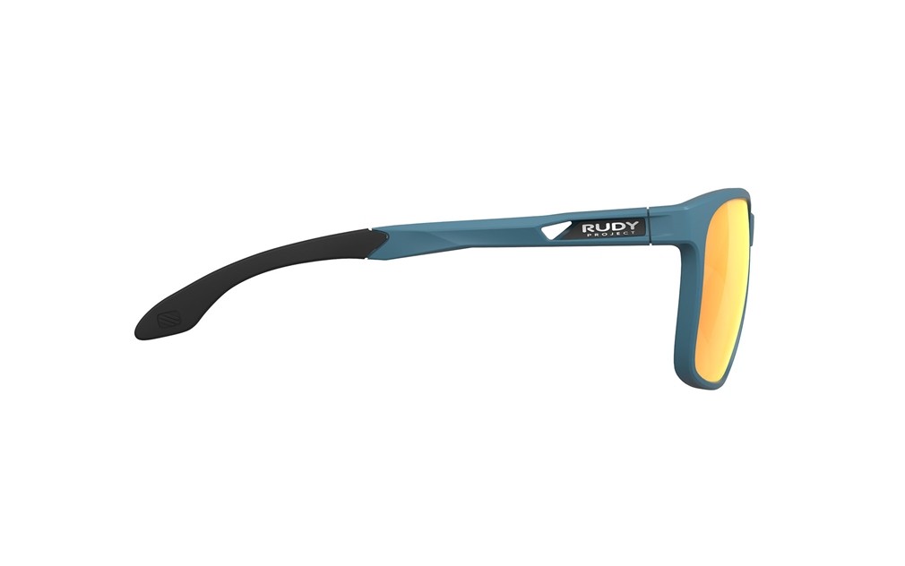 Occhiali da sole Rudy Project Lightflow A SP824064-0000 colore teal matte lenti multilaser orange