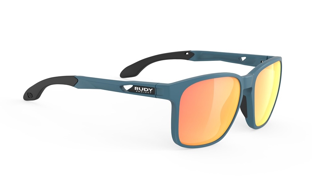 Occhiali da sole Rudy Project Lightflow A SP824064-0000 colore teal matte lenti multilaser orange