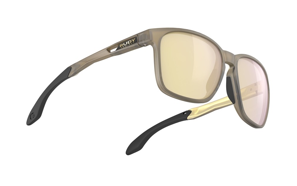 Sonnenbrillen Rudy Project Lightflow A SP825721-0000 farbe ice gold matte gläser multilaser gold