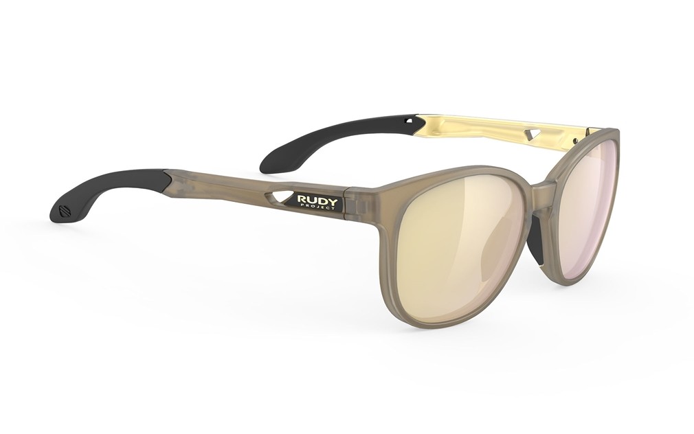 Occhiali da sole Rudy Project Lightflow B SP835721-0000 colore ice gold matte lenti multilaser ice