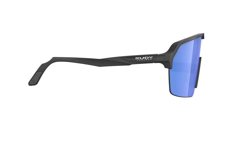 Occhiali da sole Rudy Project Spinshield Air SP843906-0003 colore black matte lenti multilaser blue