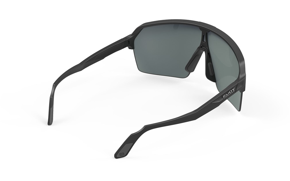 Occhiali da sole Rudy Project Spinshield Air SP843906-0003 colore black matte lenti multilaser blue