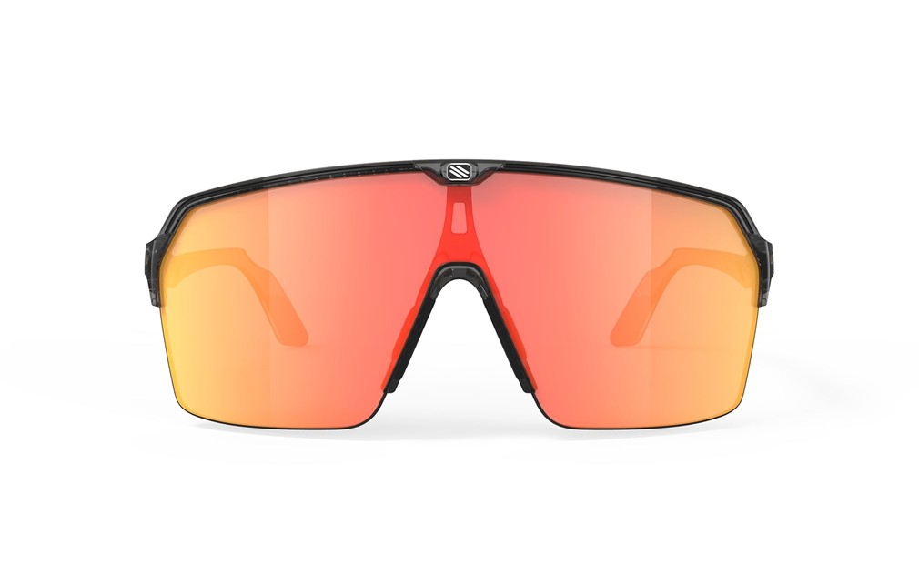 Occhiali da sole Rudy Project Spinshield Air SP844033-0000 colore crystal ash lenti multilaser orange