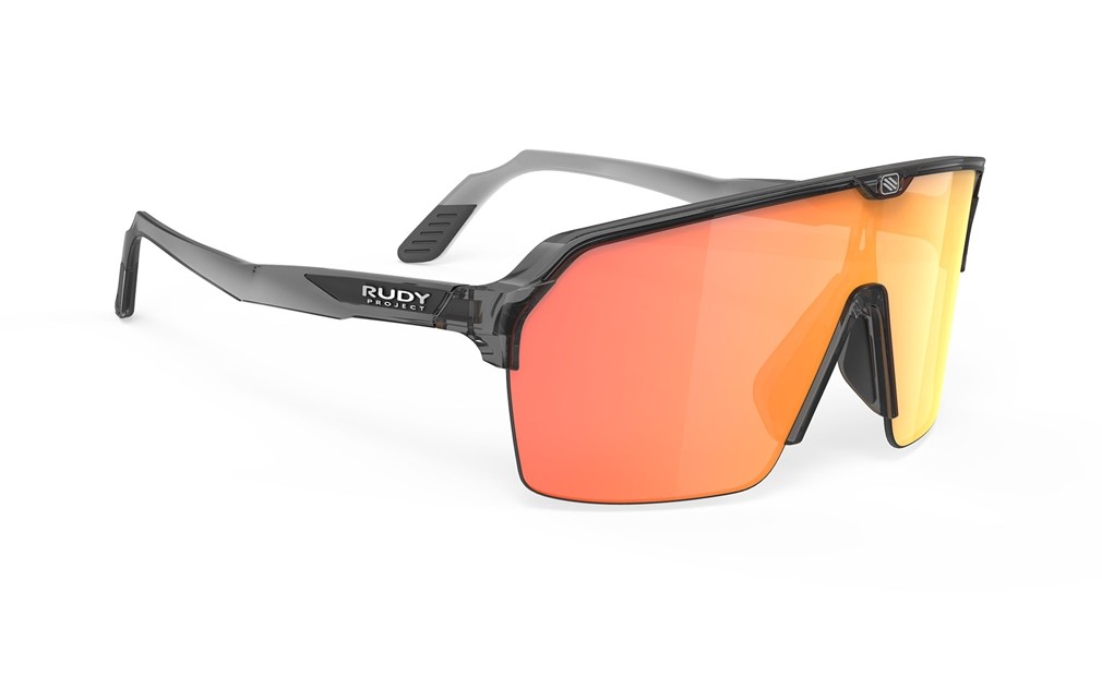 Occhiali da sole Rudy Project Spinshield Air SP844033-0000 colore crystal ash lenti multilaser orange