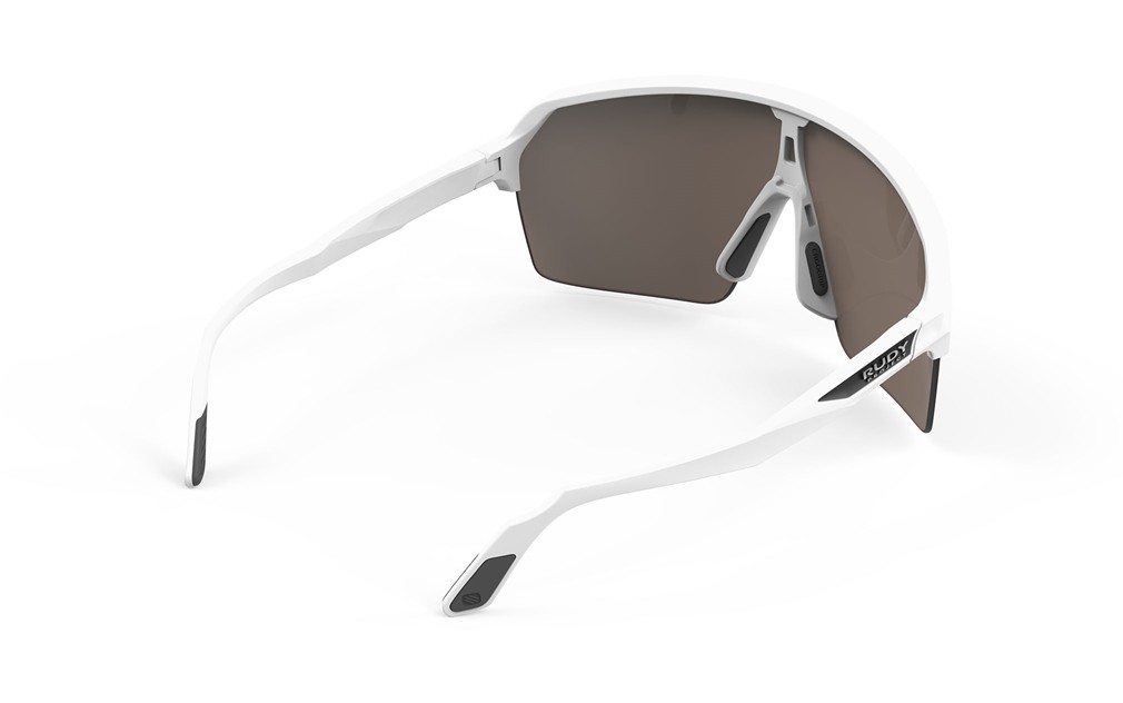 Occhiali da sole Rudy Project Spinshield Air SP845758-0000 colore white matte lenti multilaser gold