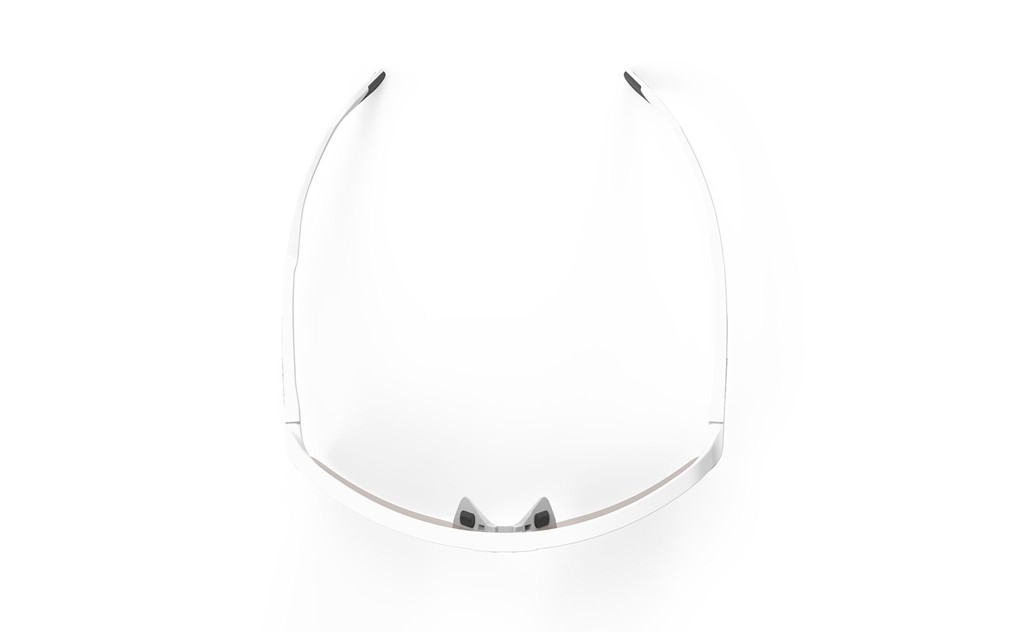 Occhiali da sole Rudy Project Spinshield Air SP845758-0000 colore white matte lenti multilaser gold