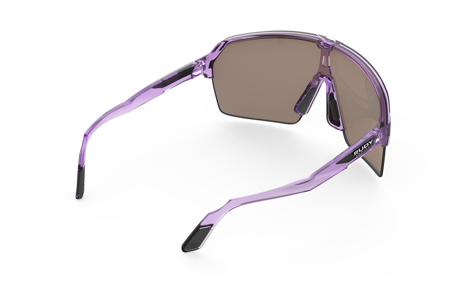 Occhiali da sole Rudy Project Spinshield Air SP845765-0000 colore crystal lilac gloss lenti multilaser gold