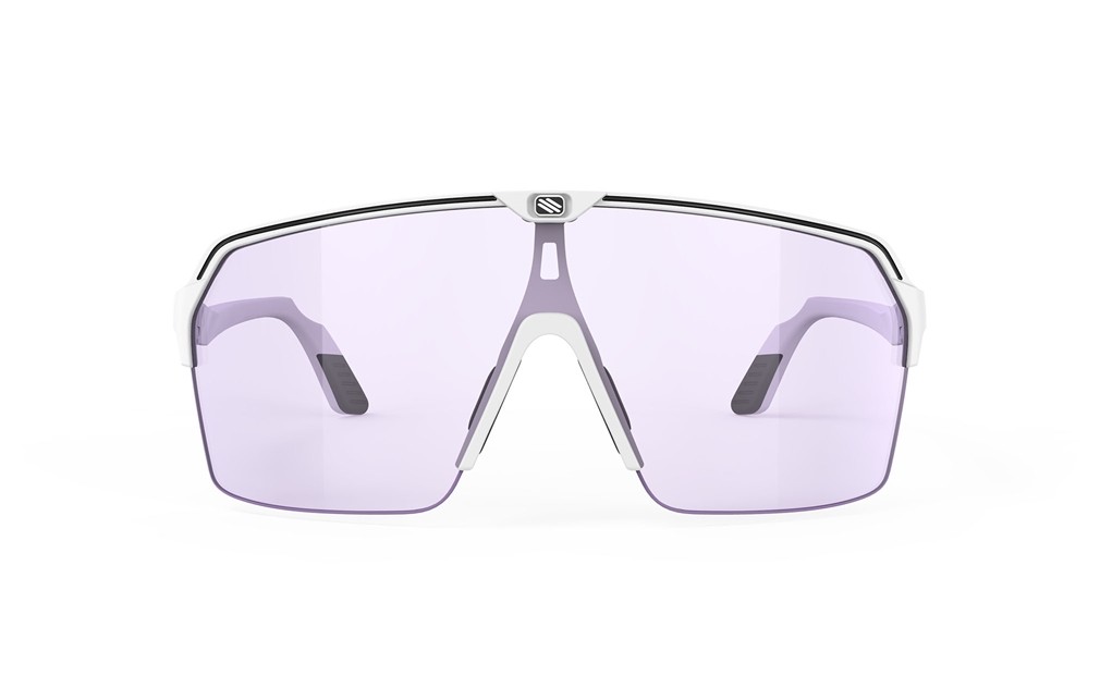 Occhiali da sole Rudy Project Spinshield Air SP847558-0001 colore white matte lenti laser purple