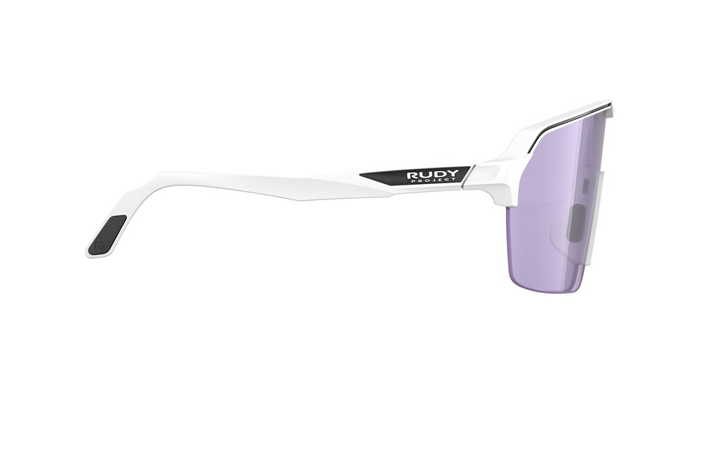 Occhiali da sole Rudy Project Spinshield Air SP847558-0001 colore white matte lenti laser purple