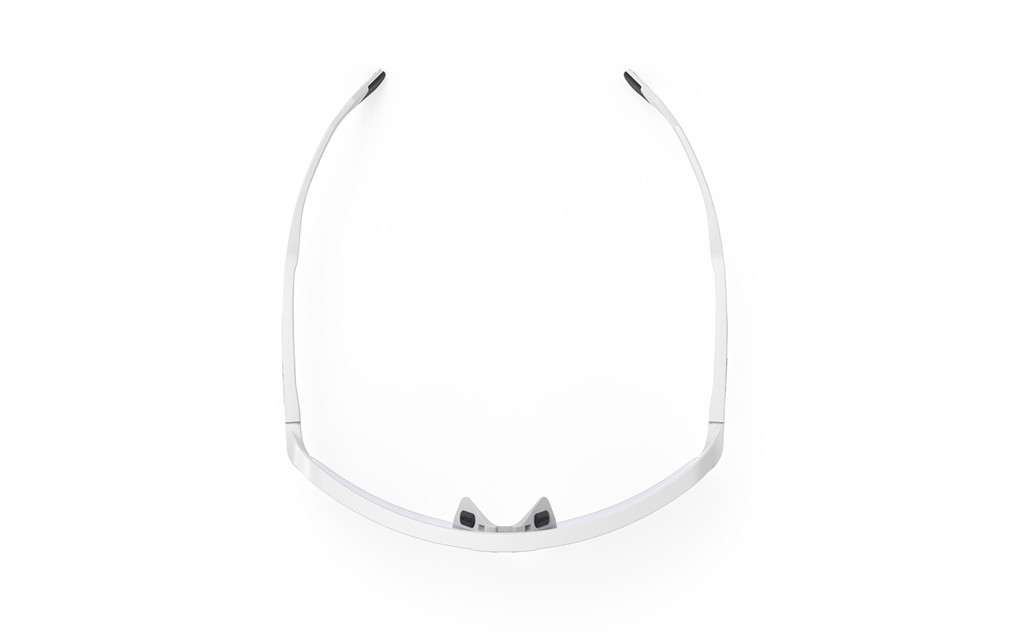 Occhiali da sole Rudy Project Spinshield Air SP847558-0001 colore white matte lenti laser purple