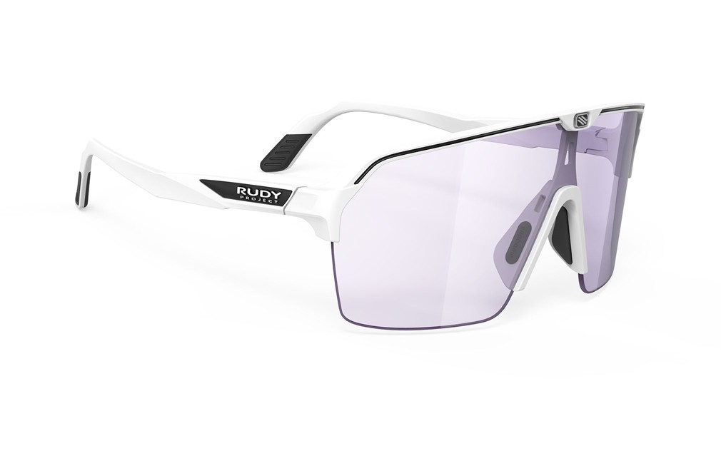 Occhiali da sole Rudy Project Spinshield Air SP847558-0001 colore white matte lenti laser purple