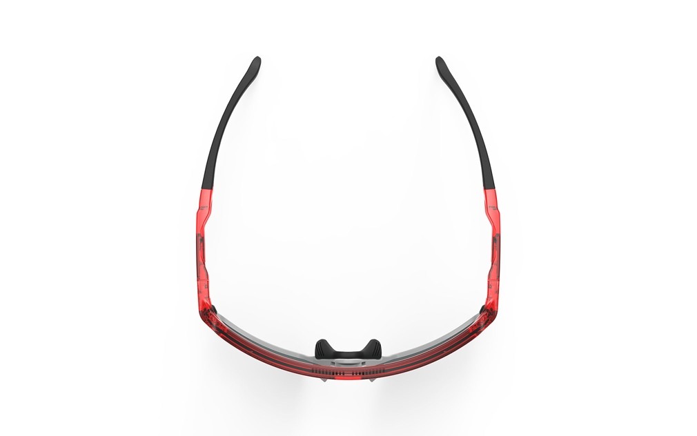 Occhiali da sole Rudy Project Kelion SP853817-0000 colore crystal red lenti multilaser red