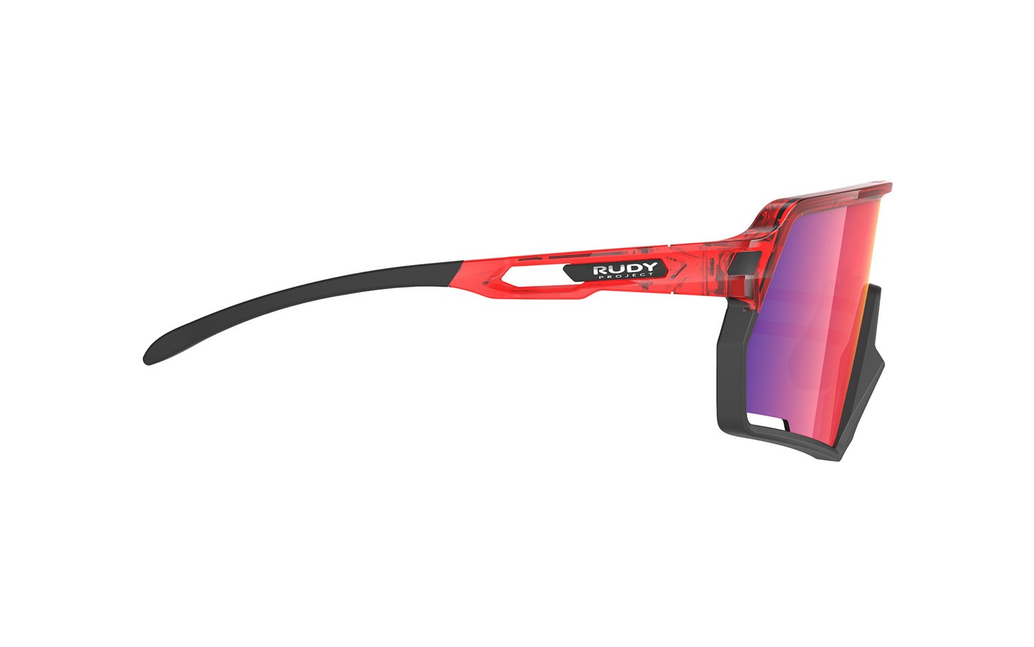Occhiali da sole Rudy Project Kelion SP853817-0002 colore crystal red gloss lenti multilaser red