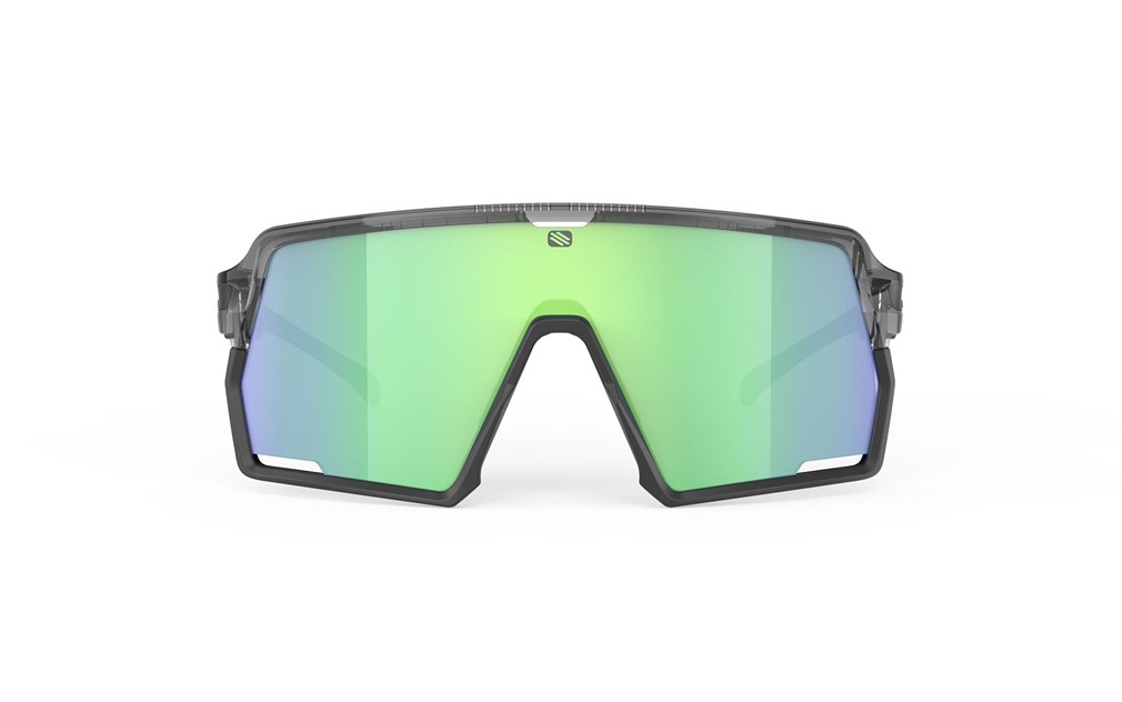 Occhiali da sole Rudy Project Kelion SP854157-0000 colore crystal ash lenti multilaser green