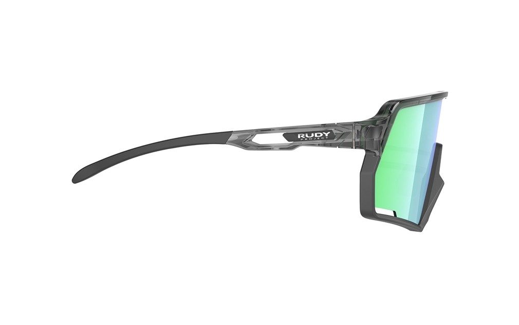 Occhiali da sole Rudy Project Kelion SP854157-0000 colore crystal ash lenti multilaser green