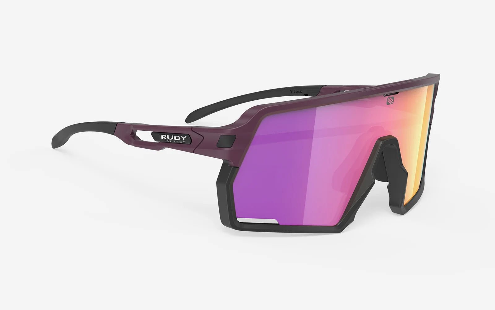 Occhiali da sole Rudy Project Kelion SP855225-0000 colore cabernet matte lenti multilaser sunset