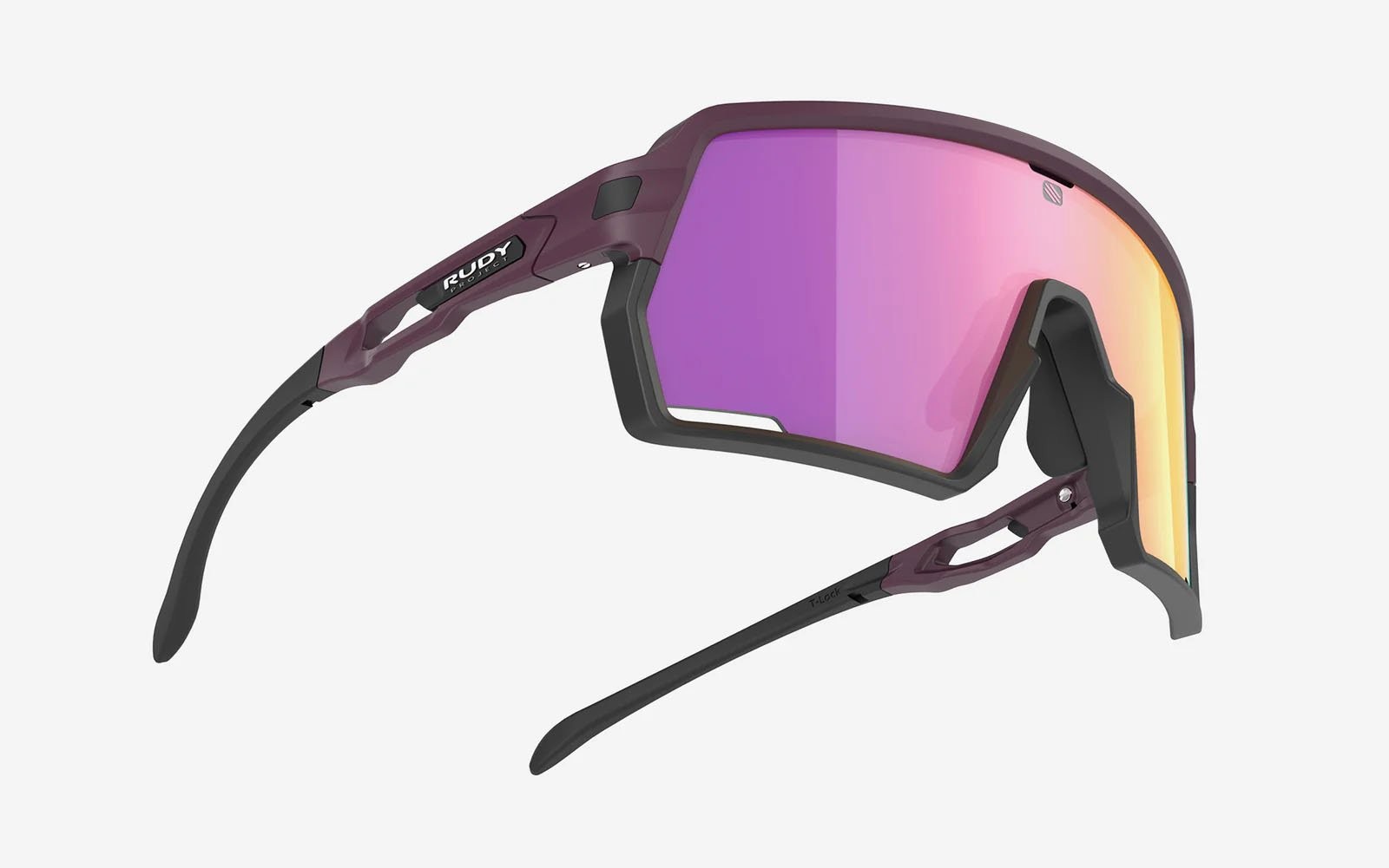 Occhiali da sole Rudy Project Kelion SP855225-0000 colore cabernet matte lenti multilaser sunset