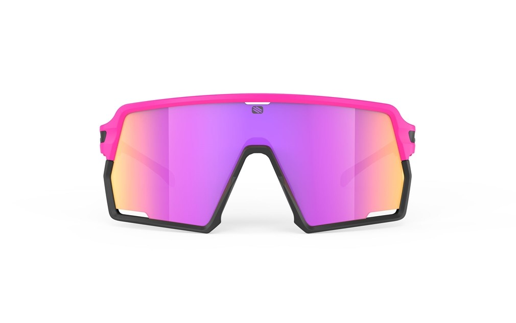 Occhiali da sole Rudy Project Kelion SP855289-0000 colore pink fluo lenti multilaser sunset