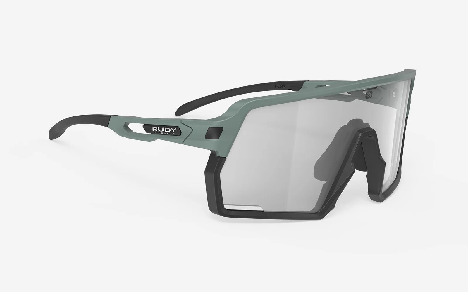 Occhiali da sole Rudy Project Kelion SP857870-0000 colore green sage matte lenti impactx™ photochromic 2laser black