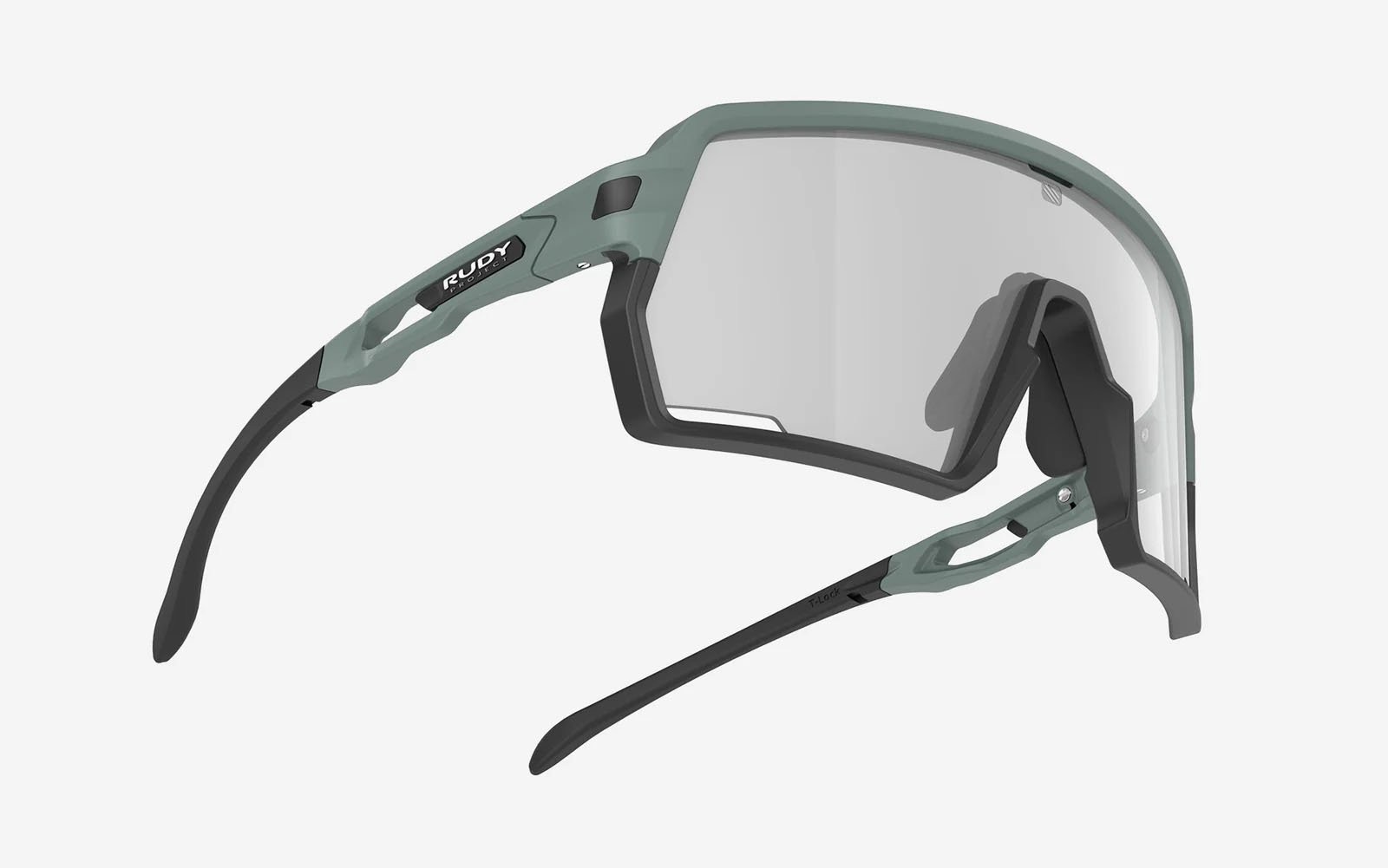 Occhiali da sole Rudy Project Kelion SP857870-0000 colore green sage matte lenti impactx™ photochromic 2laser black